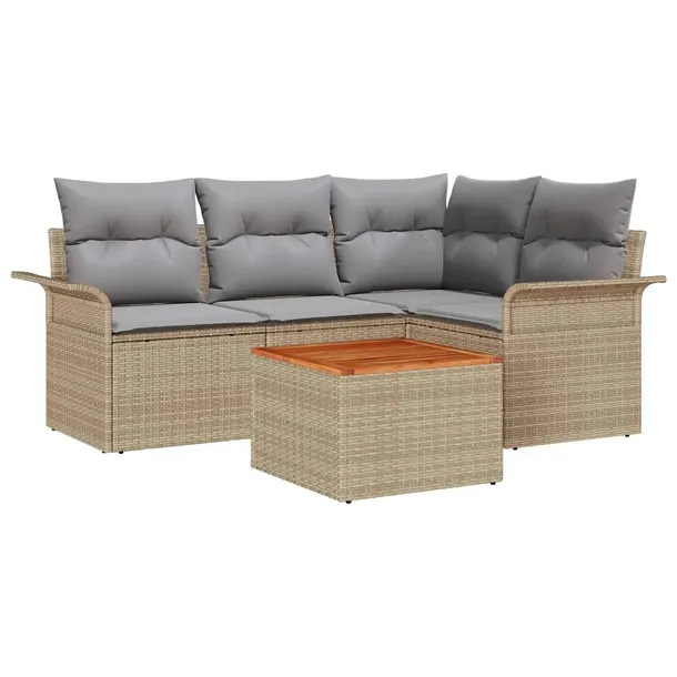 zestaw-sof-na-ogrod-5-pcs-bezowy-polirattan