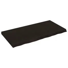 polka-ciemnoszara-120x60x6-cm-malowane-lite-drewno-debowe