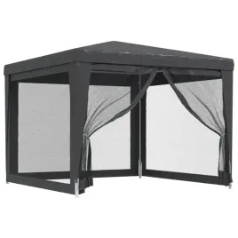 namiot-imprezowy-z-4-scianami-z-siatki-antracyt-3x3-m-hdpe