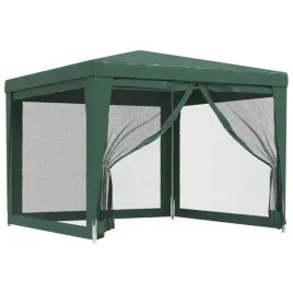 namiot-imprezowy-z-4-scianami-z-siatki-zielony-3x3-m-hdpe