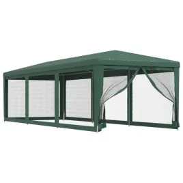 namiot-imprezowy-z-8-scianami-z-siatki-zielony-3x9-m-hdpe
