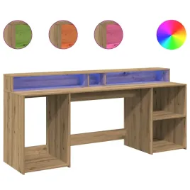 biurko-z-podswietleniem-led-dab-artisian-200x55x91-cm