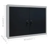 stol-roboczy-z-4-panelami-sciennymi-i-2-szafkami-marka-vidaxl