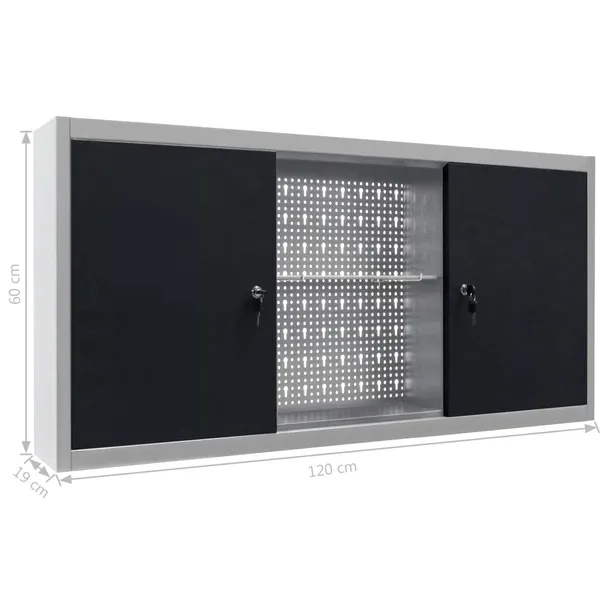 stol-roboczy-z-4-panelami-sciennymi-i-2-szafkami-stan-nowy-szerokosc-produktu-160-cm