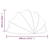kopula-basenowa-440x220-cm-zadaszenie-basenu-pvc-ochrona-uv-stan-nowy-waga-z-opakowaniem-26-85-kg