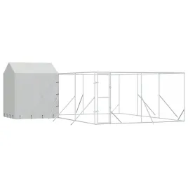 kojec-dla-psa-z-dachem-srebrny-6x6x25-m-stal-galwanizowana