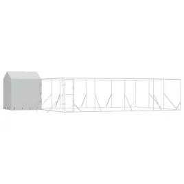 kojec-dla-psa-z-dachem-srebrny-10x6x25m-stal-galwanizowana