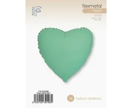 balon-foliowy-serce-18-matowy-mietowy-flexmetal-pakowany
