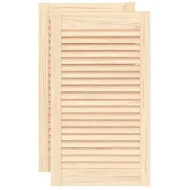 drzwi-zaluzjowe-2-szt-lite-drewno-sosnowe-69x394-cm