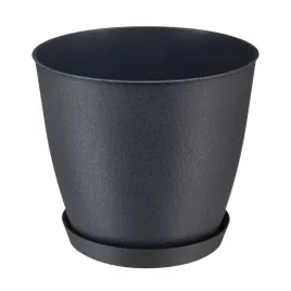 doniczka-z-podstawka-145-cm-antracytowa-tworzywo-sztuczne-pojemnosc-14l