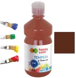 farba-plakatowa-tempera-szkolna-500-ml-happy-color-premium-75-ciemnobrazowy