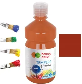 farba-plakatowa-tempera-szkolna-500-ml-happy-color-premium-7-brazowy