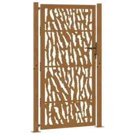 brama-ogrodowa-105x205-cm-stal-nierdzewna-wzor-sladu