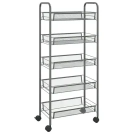 5-poziomowy-wozek-kuchenny-szary-46x26x105-cm-zelazo