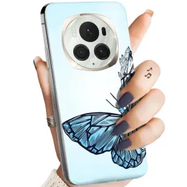 etui-do-honor-magic-6-pro-wzory-motyle-butterfly-barwne-obudowa-pokrowiec