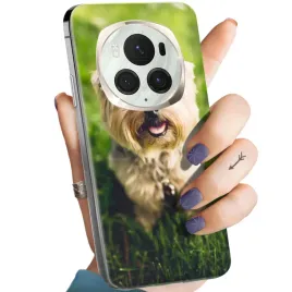 etui-do-honor-magic-6-pro-wzory-pieski-psiaki-dogs-obudowa-pokrowiec-case