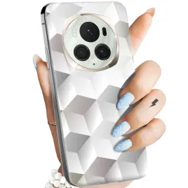 etui-do-honor-magic-6-pro-wzory-3d-geometryczne-iluzja-obudowa-pokrowiec