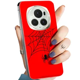 etui-do-honor-magic-6-pro-wzory-pajak-spider-pajeczyna-obudowa-pokrowiec