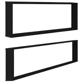polki-scienne-cube-2-szt-czarny-dab-100x15x30