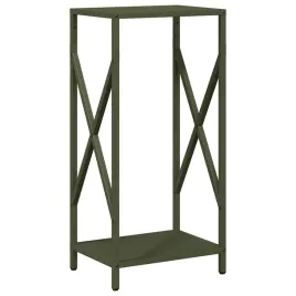 stojak-na-drewno-opalowe-oliwkowy-zielony-34x25x7