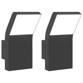 kinkiety-zewnetrzne-led-2-szt-czarne-odlewane-aluminium