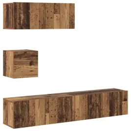 4-cz-zestaw-szafek-tv-stare-drewno-material-drewnopochodny