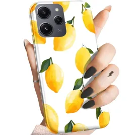etui-do-xiaomi-redmi-12-4g-redmi-12-5g-wzory-cytryny-cytrynki-smak-lata