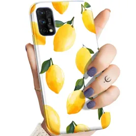 etui-do-realme-7-pro-wzory-cytryny-cytrynki-smak-lata-cytrusy-lemon-obudowa