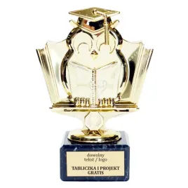 figurka-sowa-szkola-koniec-roku-14-cm-personalizacja-gratis