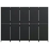 parawan-5-panelowy-czarny-polirattan-stan-nowy-waga-z-opakowaniem-17-5-kg