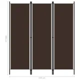 parawan-3-panelowy-brazowy-150-x-180-cm-stan-nowy-wysokosc-parawanu-180-cm