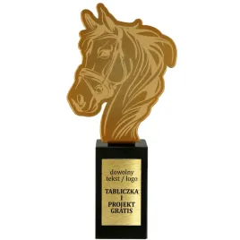 metalowa-statuetka-25-cm-jezdziectwo-kon-marmur-personalizacja-gratis