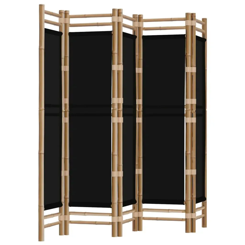 skladany-parawan-5-panelowy-200-cm-bambus-i-plotno