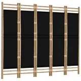 skladany-parawan-5-panelowy-200-cm-bambus-i-pl-liczba-skrzydel-5
