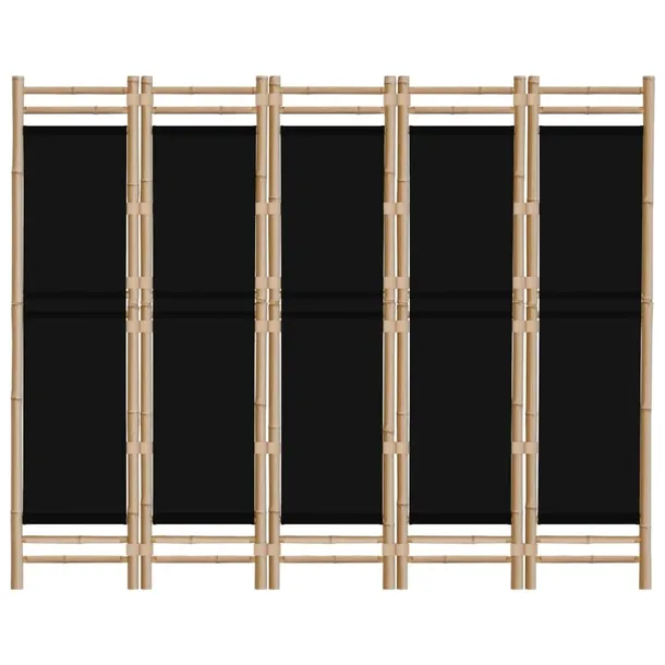 skladany-parawan-5-panelowy-200-cm-bambus-i-pl-stan-nowy-szerokosc-parawanu-200-cm