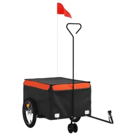 przyczepka-rowerowa-czarno-pomaranczowa-45-kg