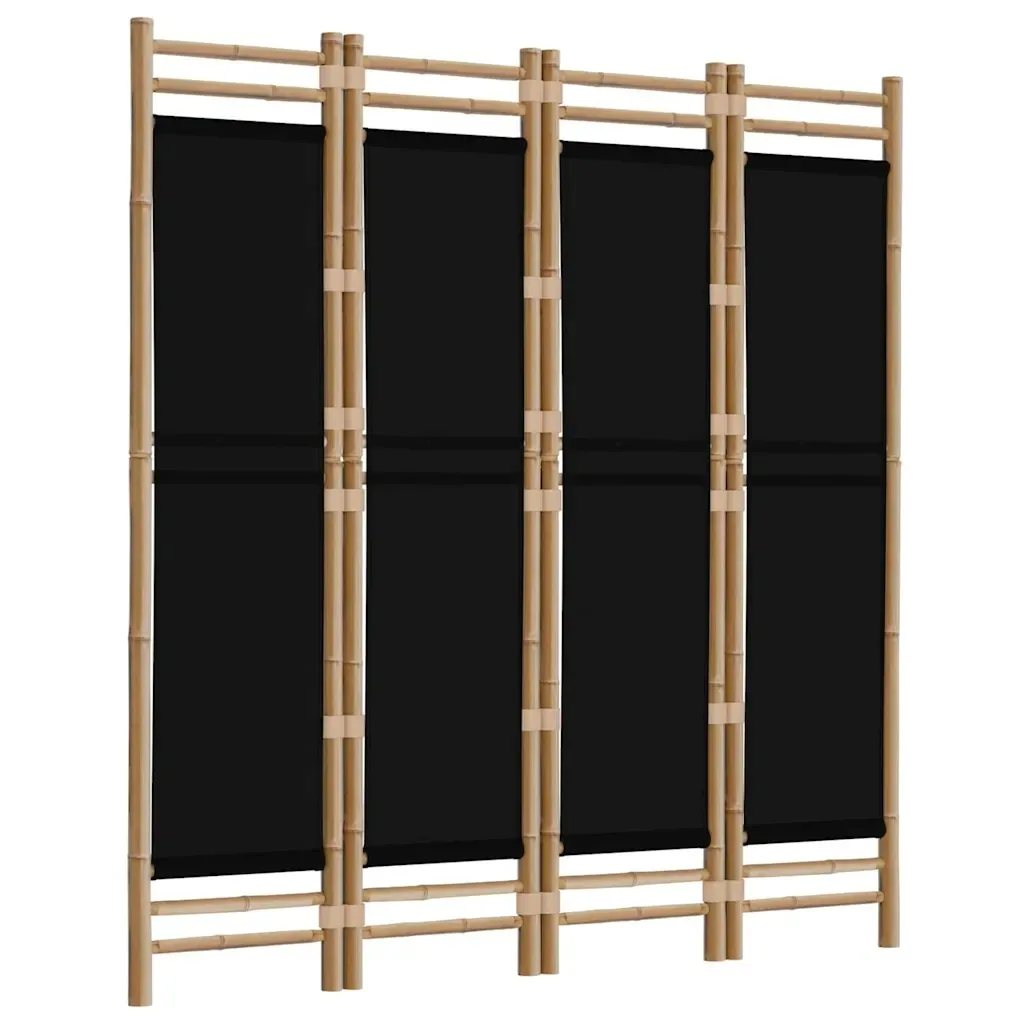 skladany-parawan-4-panelowy-160-cm-bambus-i-pl-stan-nowy