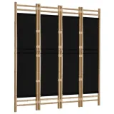 skladany-parawan-4-panelowy-160-cm-bambus-i-pl-stan-nowy-szerokosc-skrzydla-40-cm
