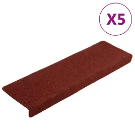 maty-na-schody-samoprzylepne-5-szt-65x21x4-cm-bordowe-prostokatne-czerw