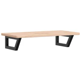 polka-scienna-pod-umywalke-stal-i-lite-drewno-debowe