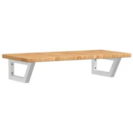 polka-scienna-pod-umywalke-stal-i-lite-drewno-debowe