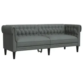sofa-chesterfield-trzyosobowa-ciemnoszara-obita-tkanina