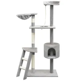 drapak-dla-kota-z-slupkami-do-drapania-150-cm-kolor-szary
