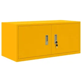 szafka-do-przechowywania-musztardowy-zolty-90-x-40-x-40-cm-stal