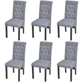 krzesla-stolowe-6-szt-jasnoszare-tkanina