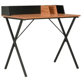 biurko-czarno-brazowe-80-x-50-x-84-cm