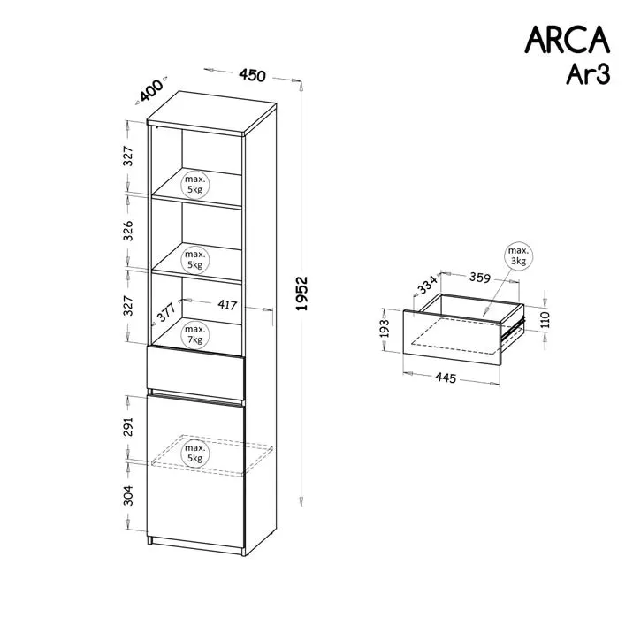 arca-regal-biel-arktyczna-ar3