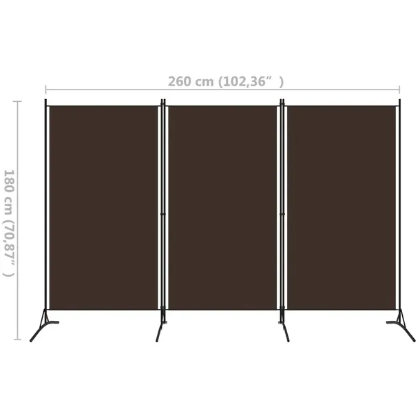 parawan-3-panelowy-brazowy-260-x-180-cm-wysokosc-parawanu-180-cm