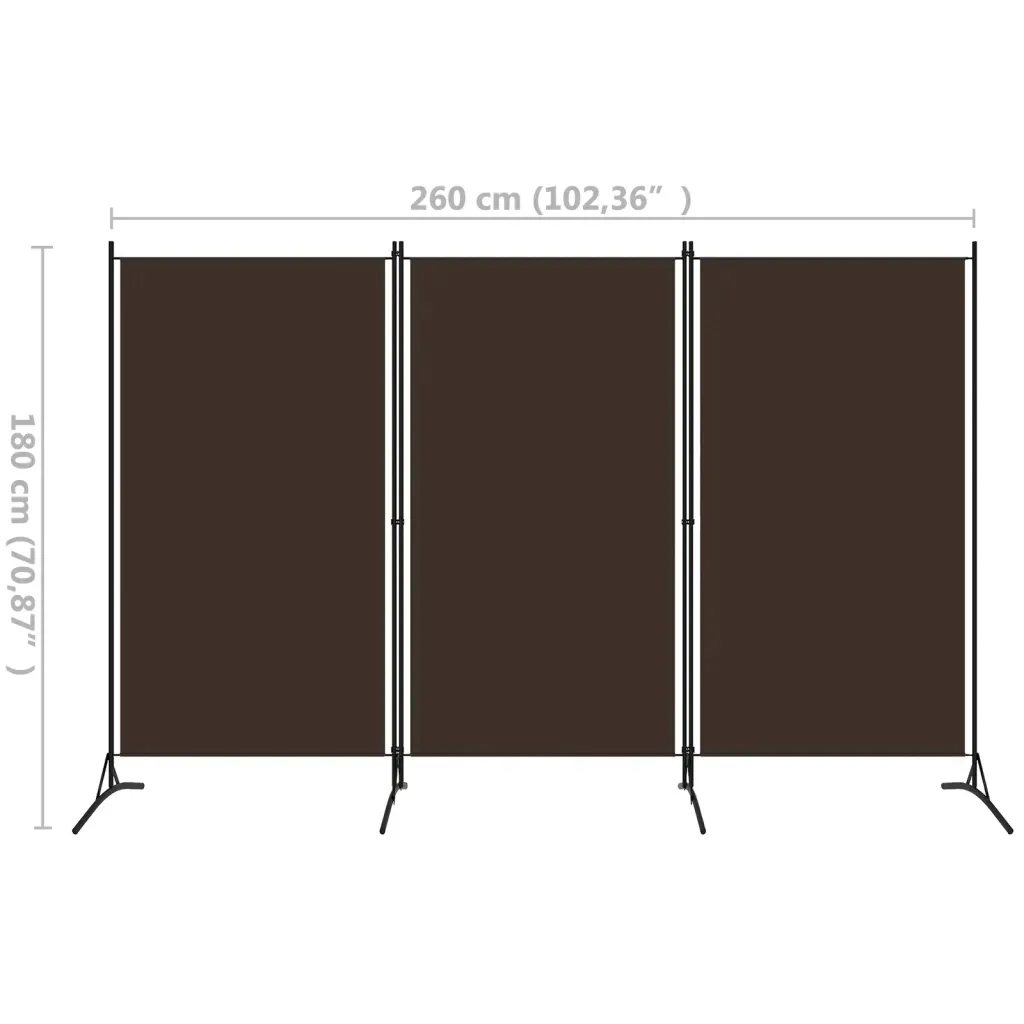 parawan-3-panelowy-brazowy-260-x-180-cm-stan-nowy