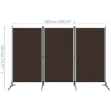 parawan-3-panelowy-brazowy-260-x-180-cm-producent-vidaxl